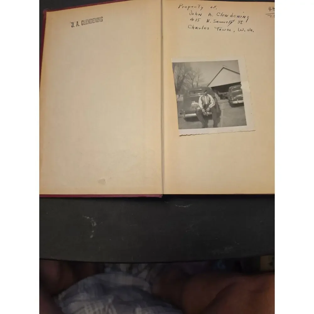1941 Outlines of Physical Geology 2nd Ed Text - Signed/Stamped...